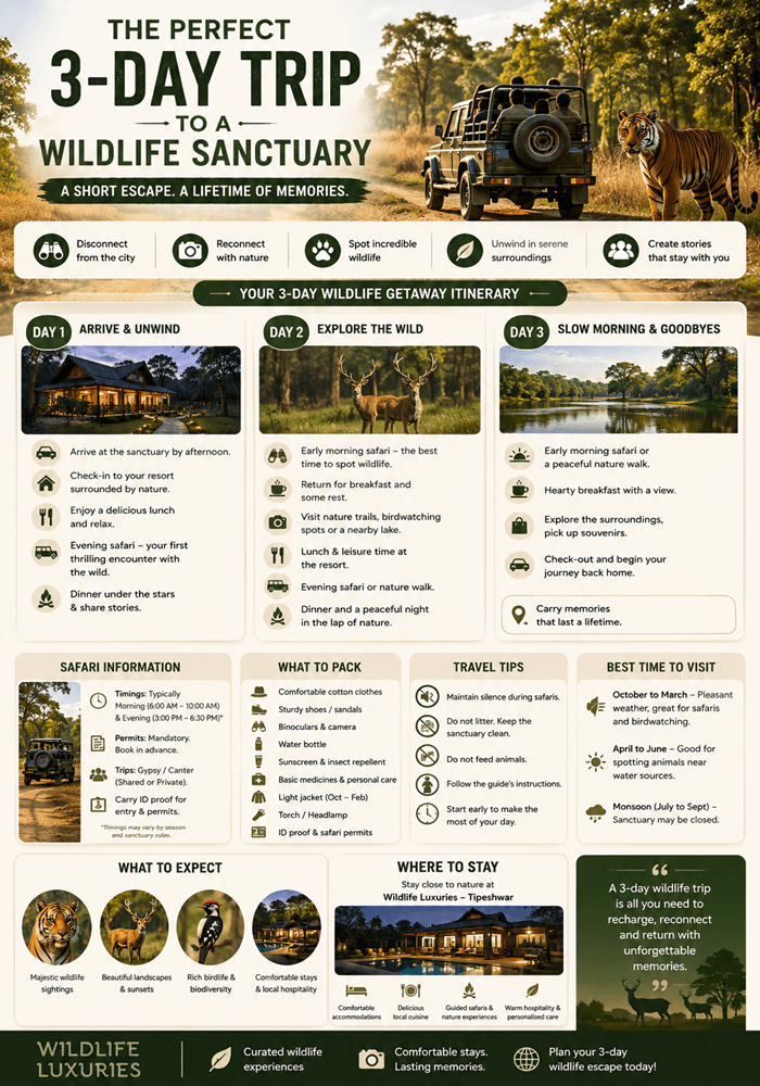 3 days trip to tipeshwar wildlife sanctuary