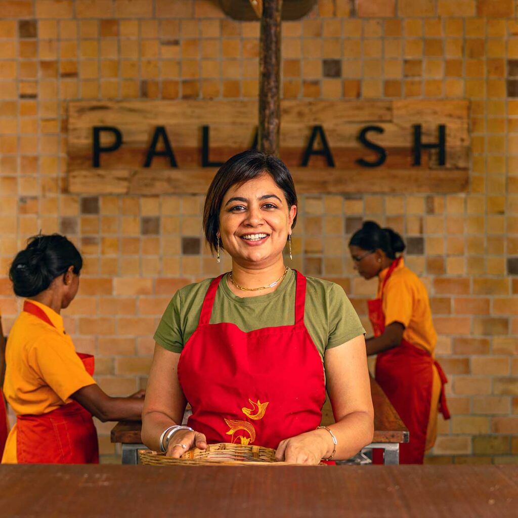 Tipai resort team – 80 percent women community eco lodge Maharashtra