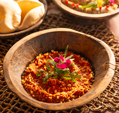 Red curry clay bowl – Deccan regional recipe Palaash farm-to-fork Tipai
