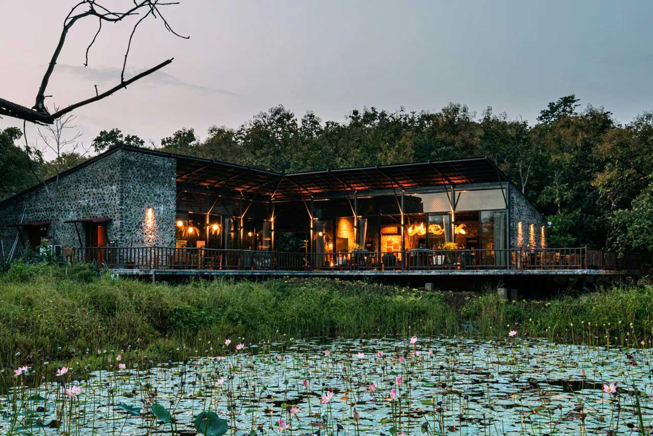 Wildlife Luxuries resort in monsoon