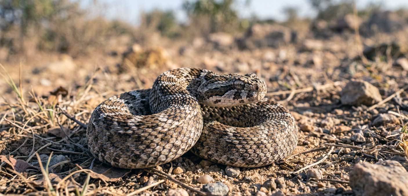 Saw scaled viper