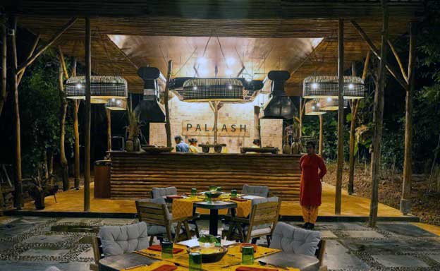 Seven-course open-fire dining experience at Palaash restaurant, Tipai